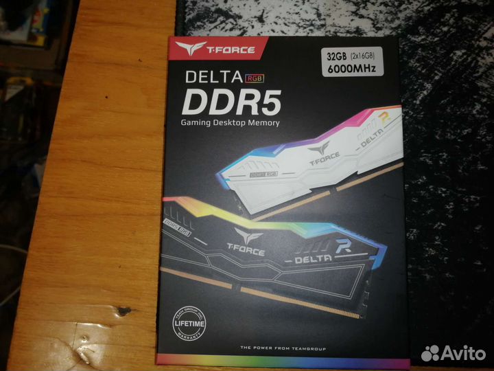 DDR5 Память T-Force Delta RGB 32GB