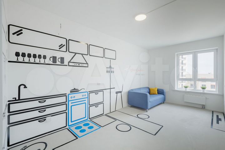 2-к. квартира, 45,6 м², 10/20 эт.