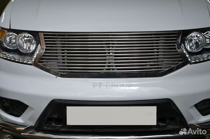 Решетка радиатора 12 мм (нпс) UAZ Patriot 2014