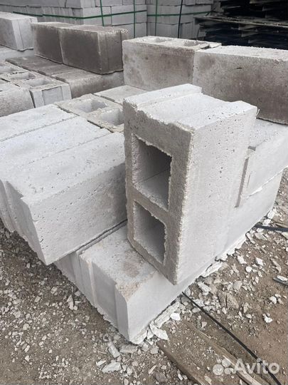 Пеплоблоки, фундаметные блоки, кольца с доставкой