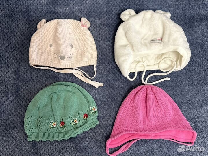 Шапка детская от рождения до 5лет