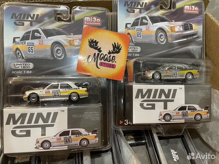 Mini GT 1:64 Mercedes-Benz 190E Evolution II