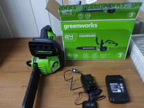 Цепная пила Greenworks G24CS25