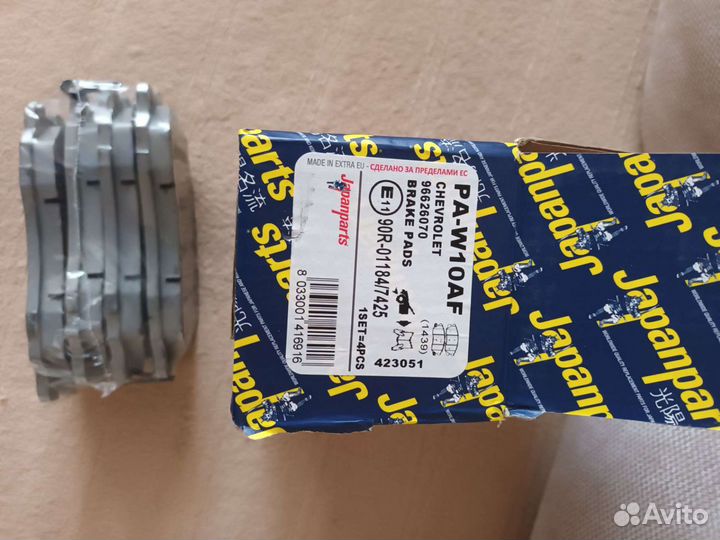 Тормозные колодки на Opel Antara,Shevrolet Captiva