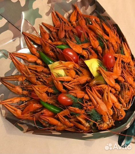 Букет из раков