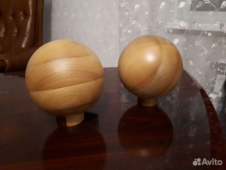 Шары из дерева