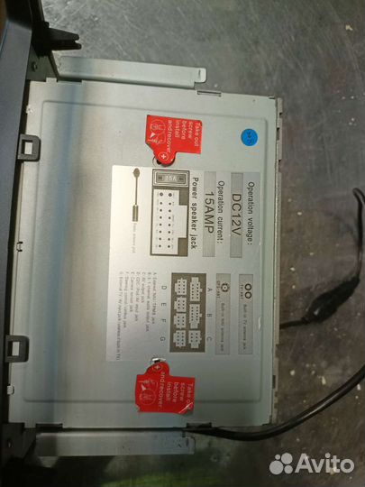 Магнитола на pajero 4 на запчасти