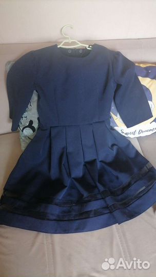 Платье для девочки школьное
