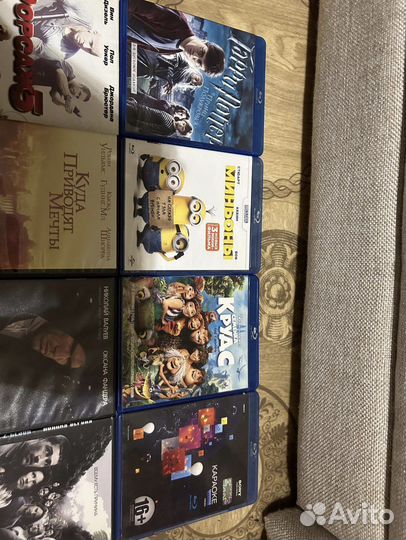 Диск Blu ray и DVD