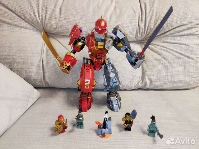 Lego Ninjago 71720 Каменный робот огня