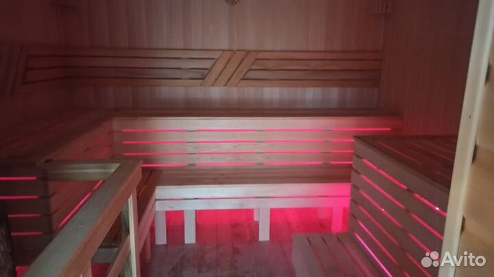 Русская баня на дровах