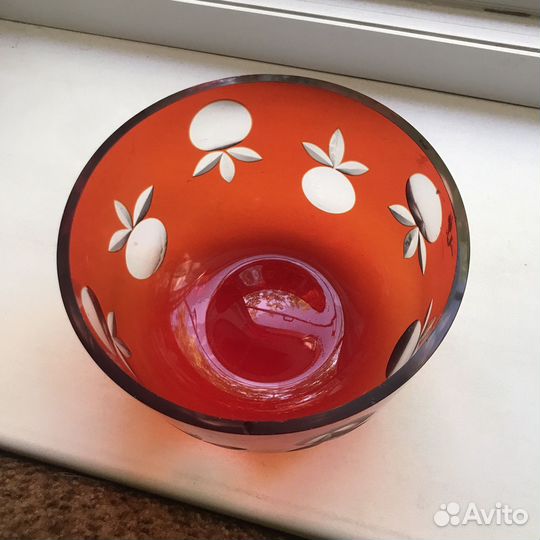 Ваза-салатница для фруктов