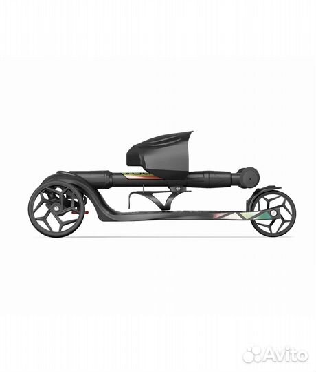 Самокат Buggy Boom 3колесный Черный 004-8001