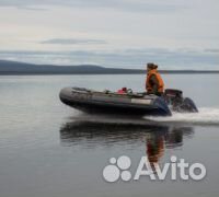 Лодка Флагман 380 нднд, жесткое дно