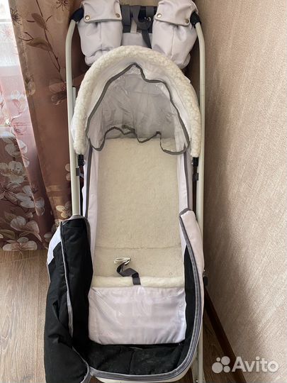 Детские санки коляска