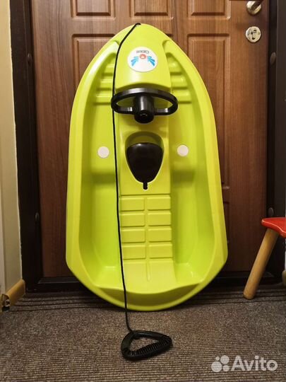 Санки Gimpel с рулём / снегокат