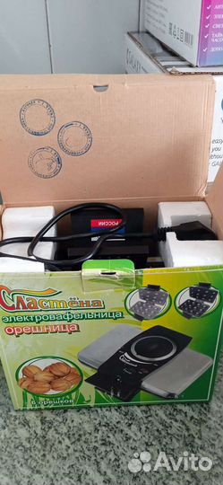 Электровафельница орешница