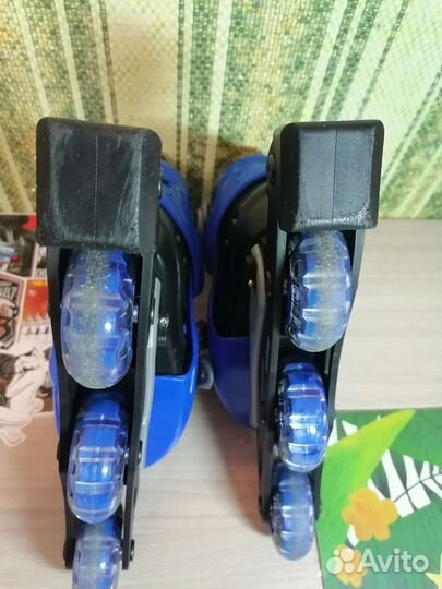 Роликовые коньки детские раздвижные 26-29