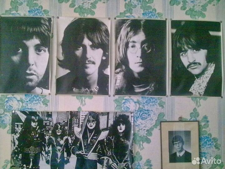 Фото - Kiss и Queen-60Х42 см,The Beatles 40Х27и др