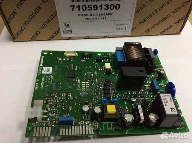 Плата управления газового котла baxi ecofour 24f