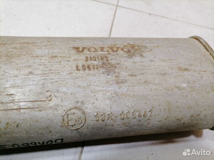 Выхлопная система Volvo 343 1984-1991