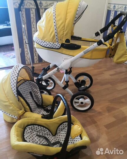 Коляска 3 в 1Dada Paradiso Group Glamour