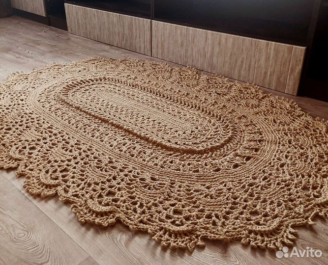 Ковер из джута