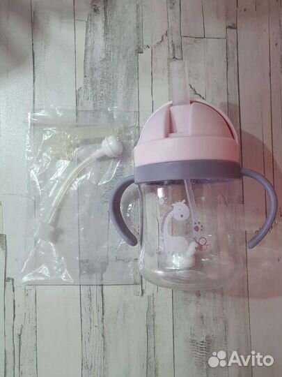 Поильник детский с трубочкой Topkid