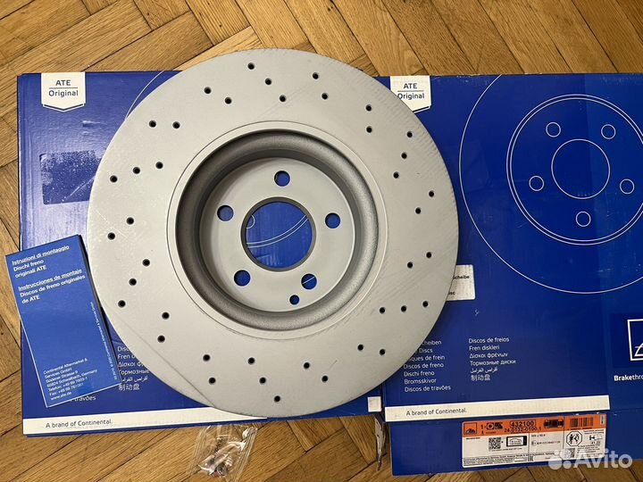 Диск тормозной Мерседес 212 204 Ате