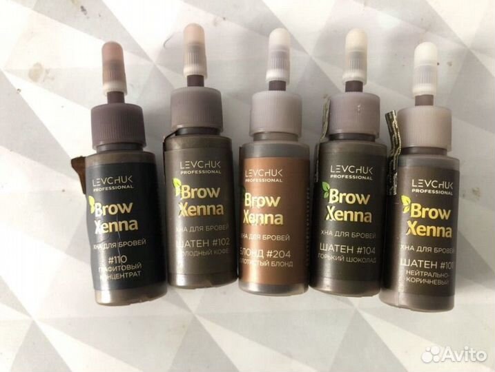 Хна для бровей brow henna
