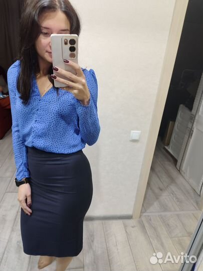 Юбка lime и блузка mango