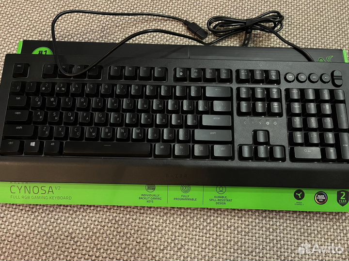 Игровая клавиатура Razer cynosa V2