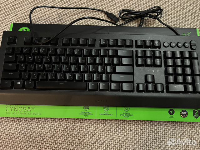 Игровая клавиатура Razer cynosa V2