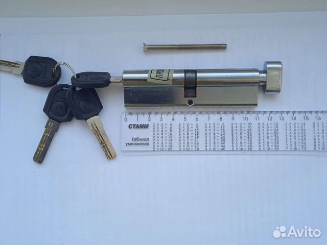 Личинка для замка с вертушкой