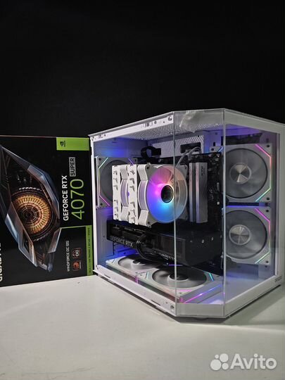 Игровой пк rtx 4070 s / ryzen 9000 / 32 gb