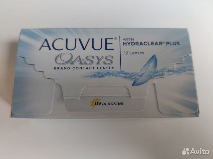 Линзы контактные acuvue oasys -4.75 (8 шт.)