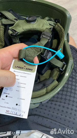 Баллистический шлем арамид