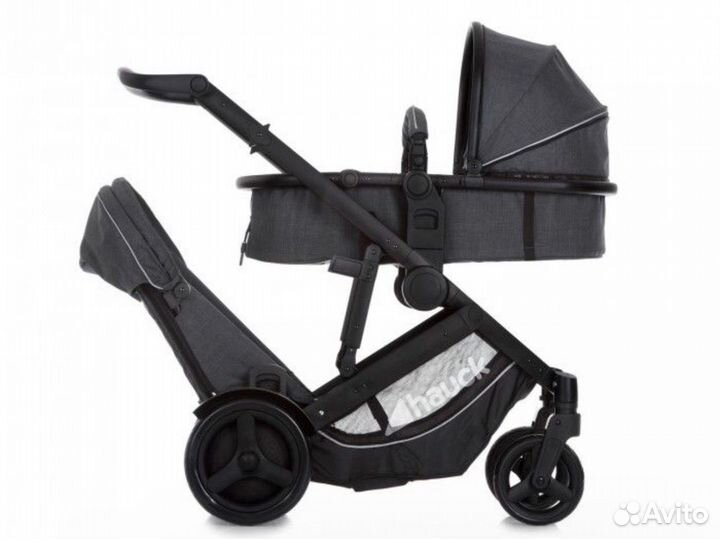 Коляска для погодок двойни hauck duett 3