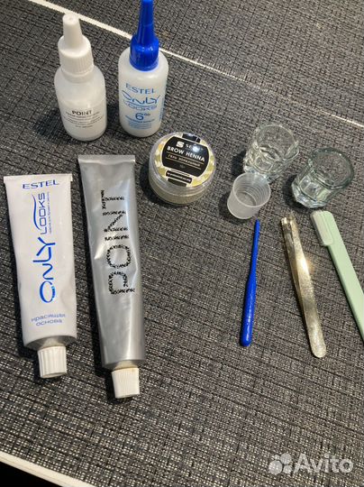 Краска для бровей/набор бровиста