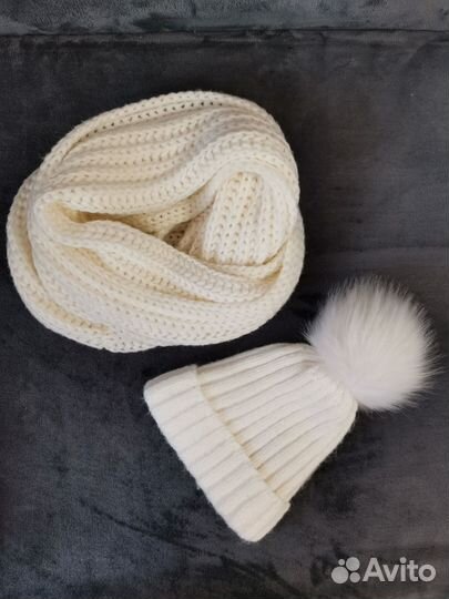 Зимняя шапка и Снуд