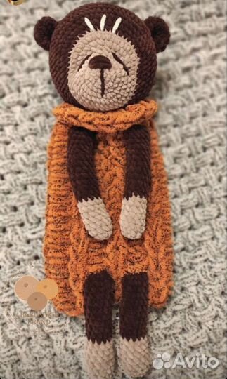 Пижамница олень, пингвин, слоник, мишка, бульдог