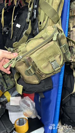 Сумка мужская поясная тактическая mr.Martin