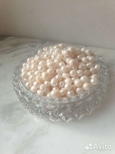 Белый жемчуг натуральный для Васту и украшений