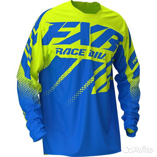 Джерси FXR clutch MX jersey Blue/Hi Vis 203303-406
