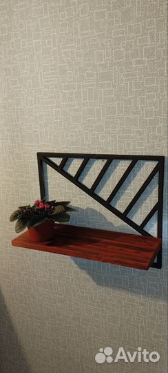 Полка настенная лофт