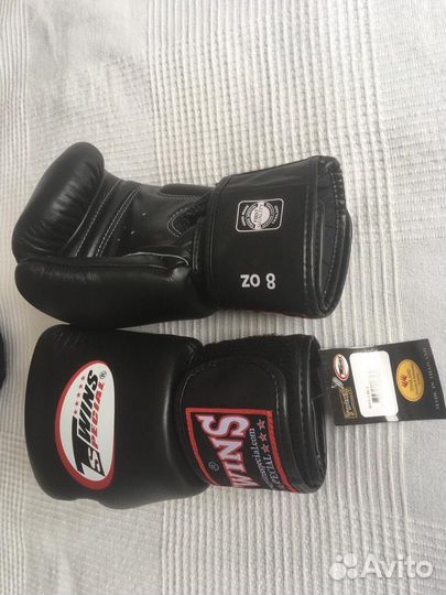 Twins защита голени, боксерские перчатки, бандаж