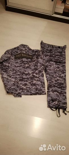 Форма Росгвардии синяя точка