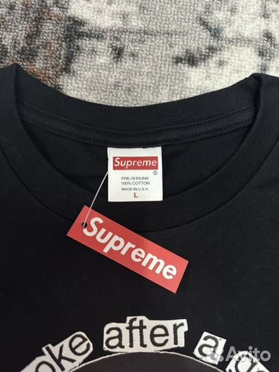 Футболка Supreme Smoke Tee Week 1