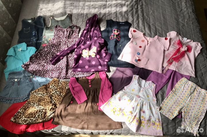 Пакет одежды для девочки 1-2 года