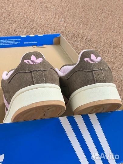 Кроссовки adidas campus 00s коричневые